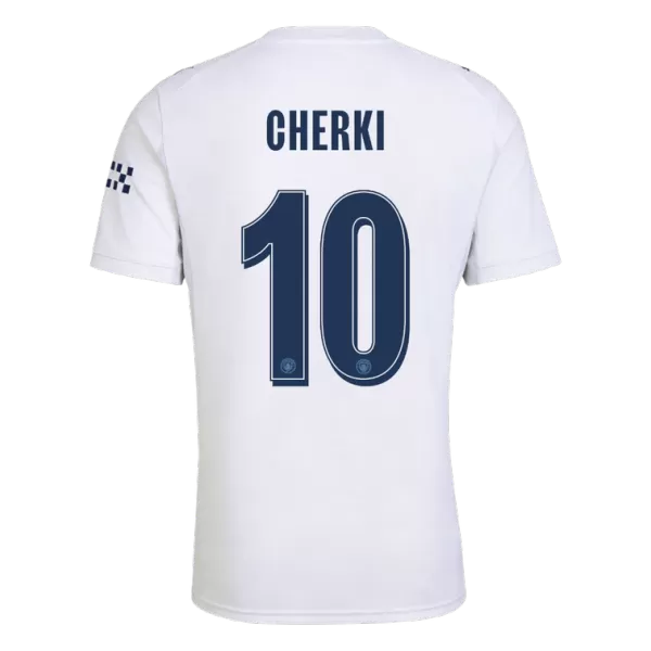 Cherki 10 - Manchester City Third White 2026/27 - Master Quality (UCL Font)