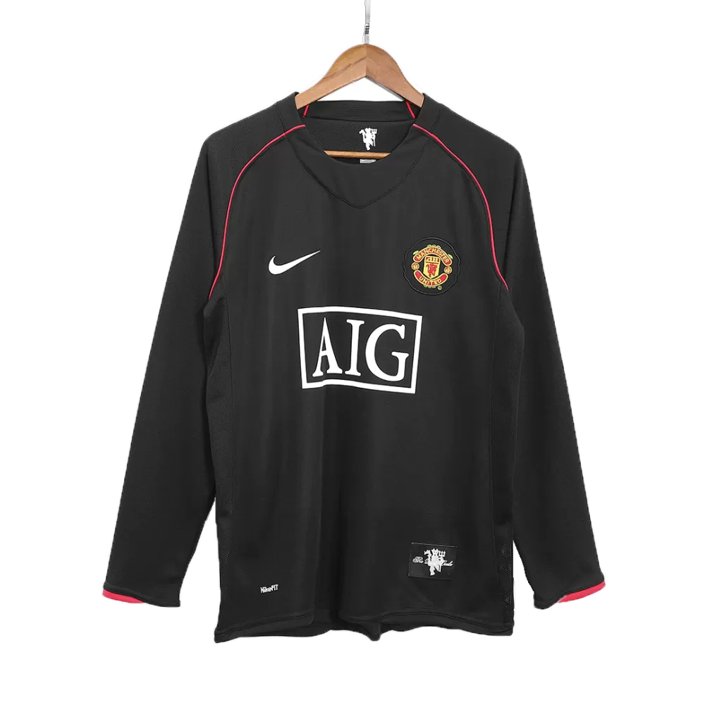 2007-08 Rooney 10 - Manchester United Away Fullsleeves - Retro