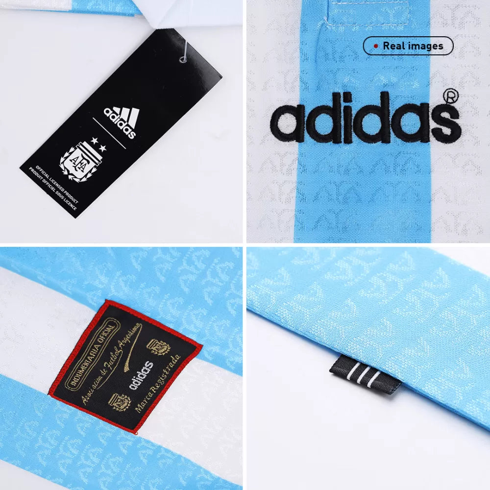 1996/97 Argentina Home Retro Jersey - Authentic