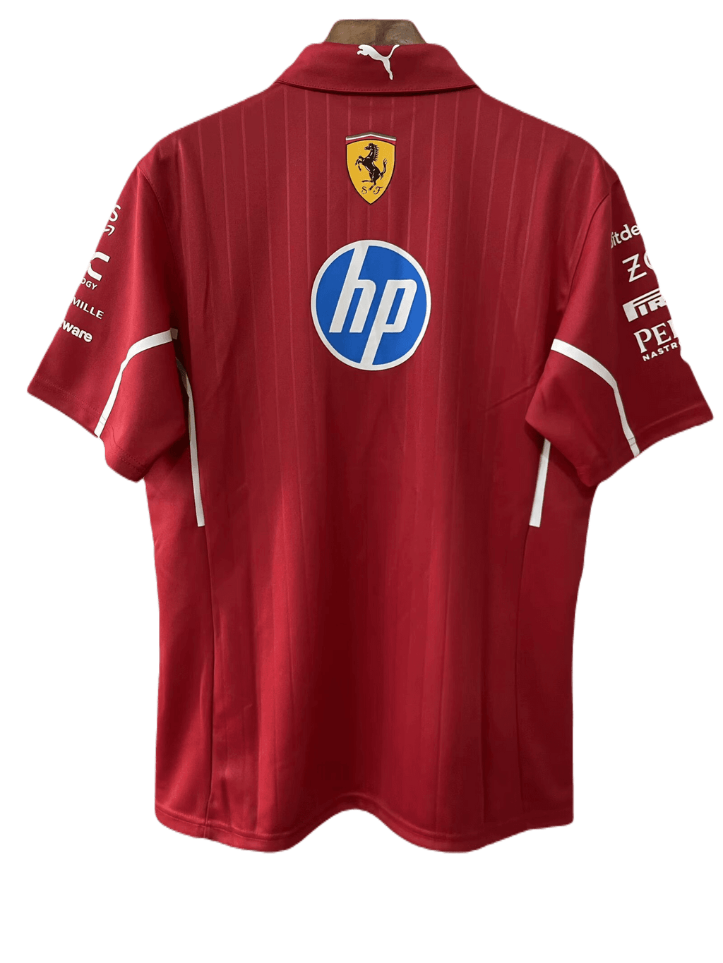 Scuderia Ferrari F1 Red 2025 Polo T-Shirt With Collar (Superior Quality)