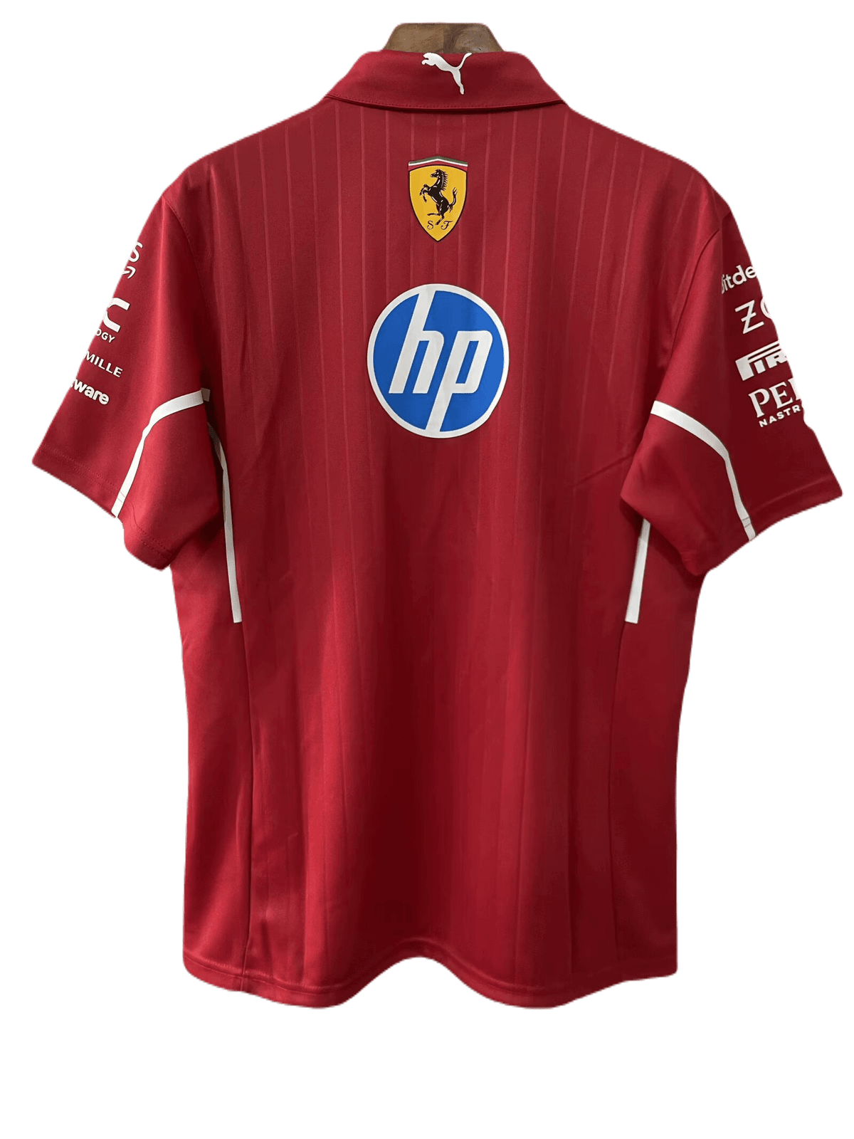 Scuderia Ferrari F1 Red 2025 Polo T-Shirt With Collar (Superior Quality)