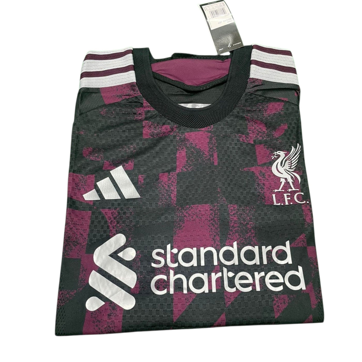 Liverpool Third Black/Pink 2026/27 - Player Version Quality