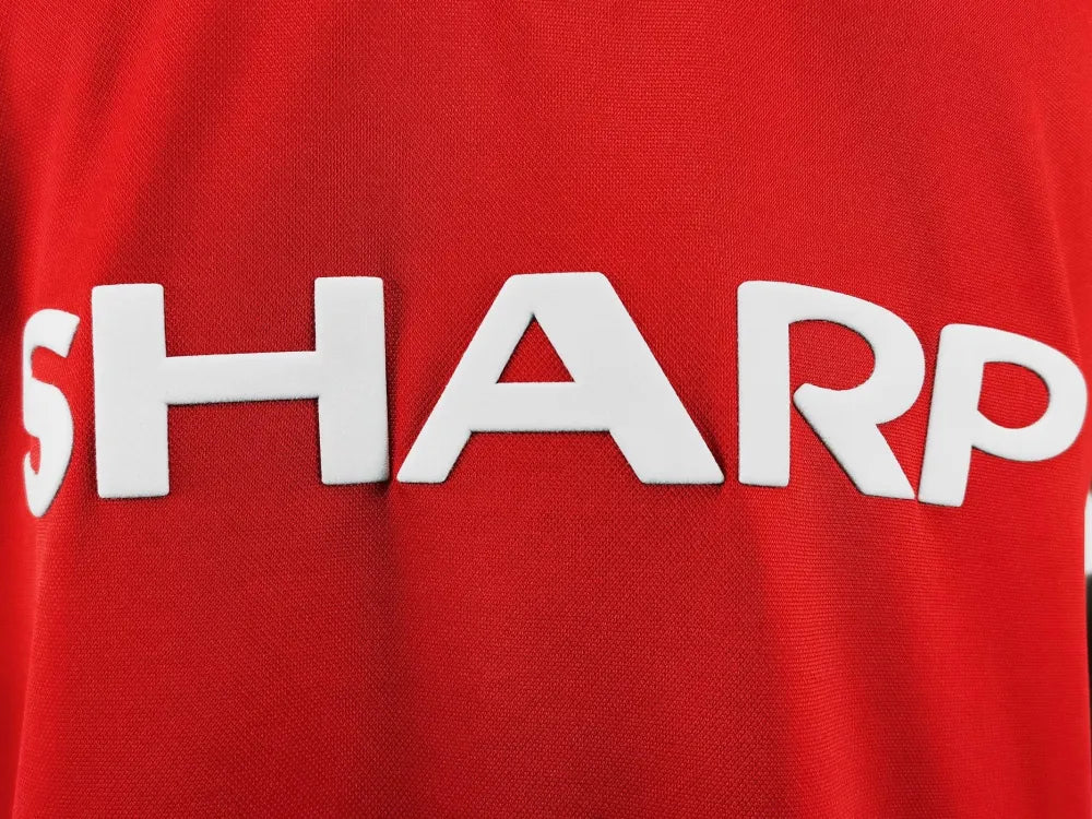 1984/85 Manchester United Home Jersey - Retro