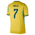 Vini Jr. 7 - Brazil Home Yellow World Cup 2026 - Master Quality