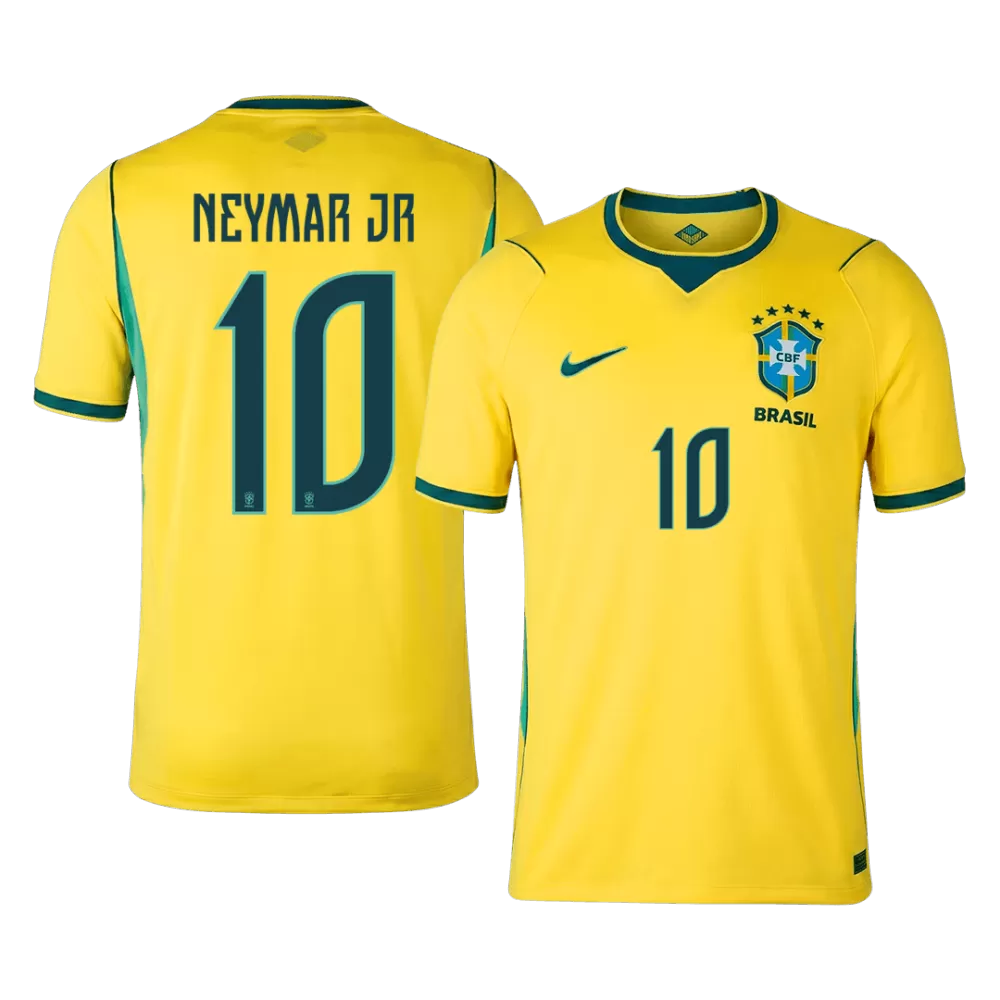 Neymar Jr. 10 - Brazil Home World Cup 2026 - Player Version (Authentic)
