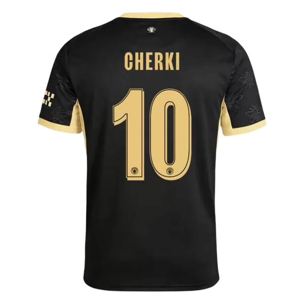 Cherki 10 - Manchester City Away Black 2026/27 - Master Quality (UCL Font)
