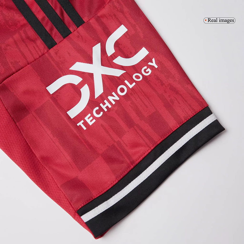 Manchester United Home Kit 2025/26 - (Jersey+Shorts)