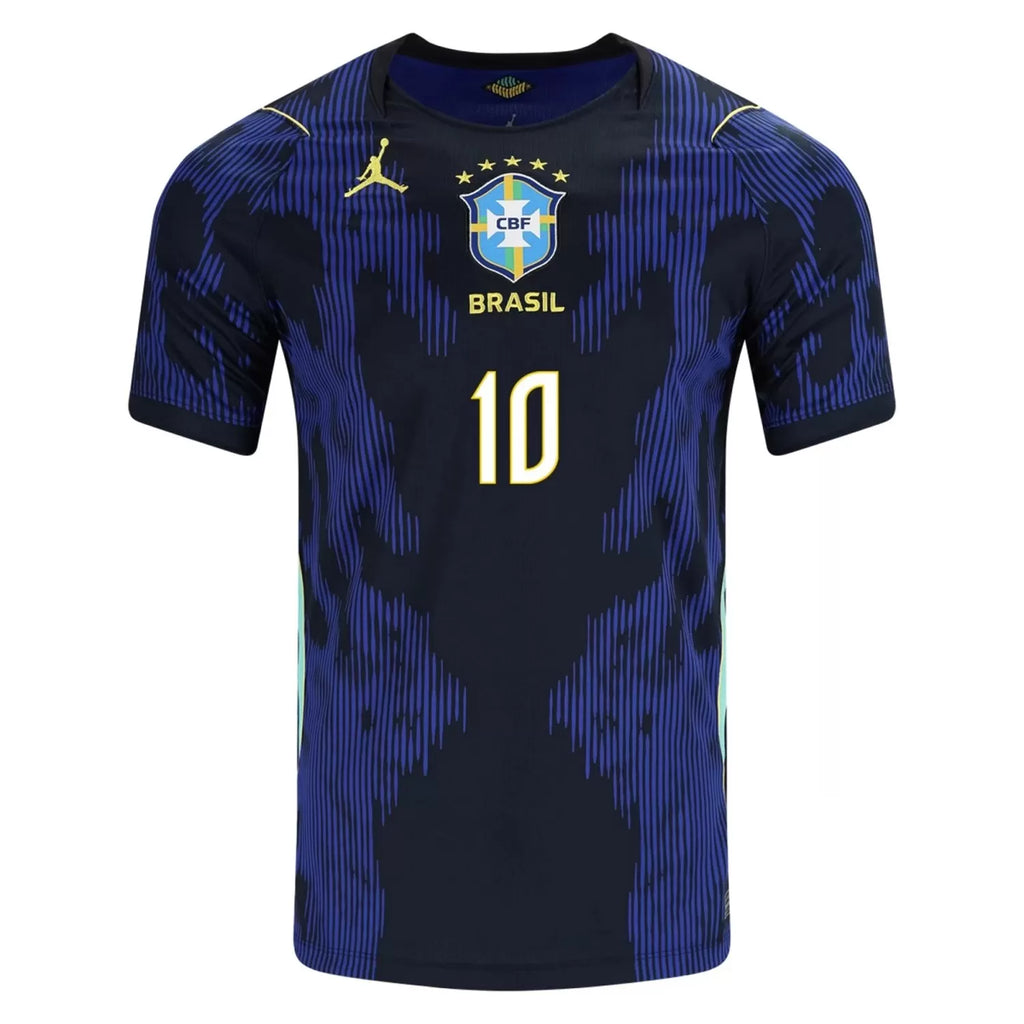 Neymar Jr. 10 - Brazil Away Blue World Cup 2026 - Master Quality