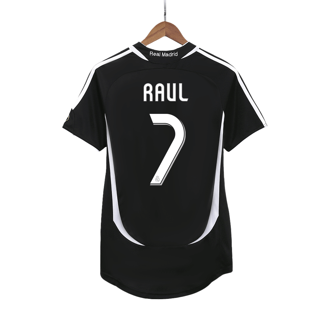Raul 7 - 2006/07 Merengues Away Jersey - Retro