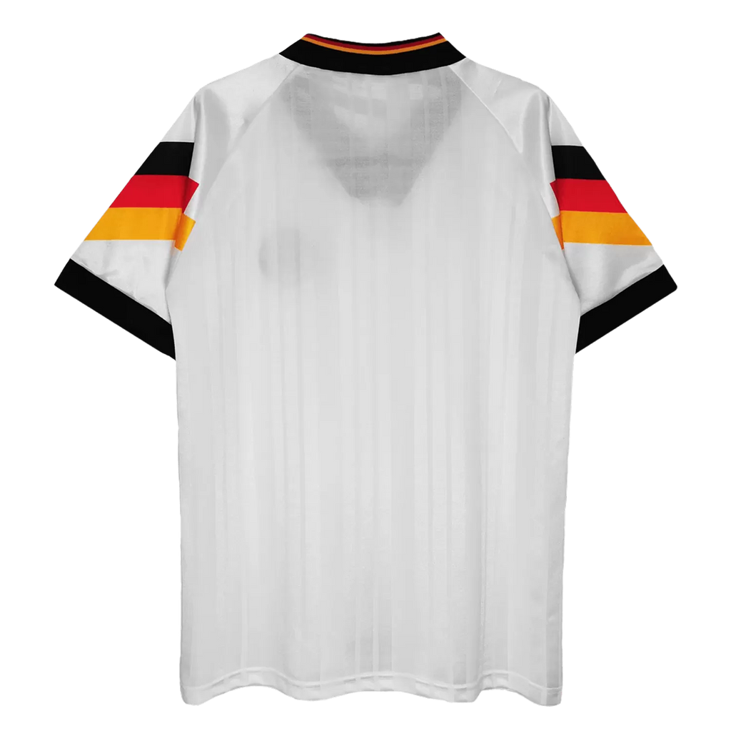 1992 Germany Home White Jersey - Retro ( Original Quality )