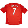 Suarez 7 - 2010/12 Liverpool Home Jersey - Retro