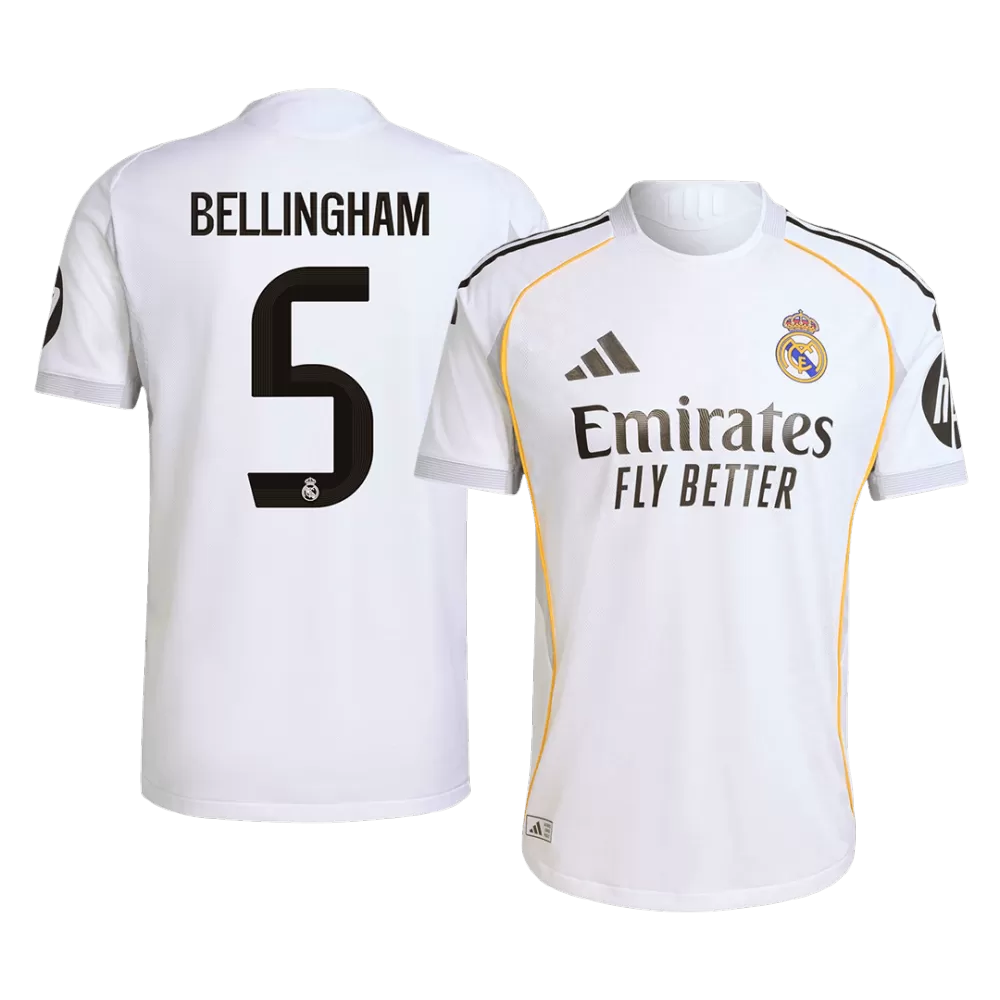 Bellingham 5 - Merengues Home 2025/26 - Player Version Quality