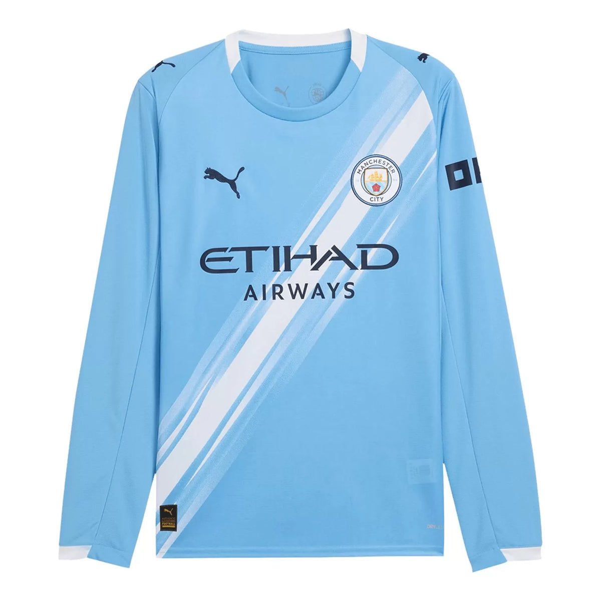 Manchester City Home Fullsleeves Blue 2025/26 - Master Quality