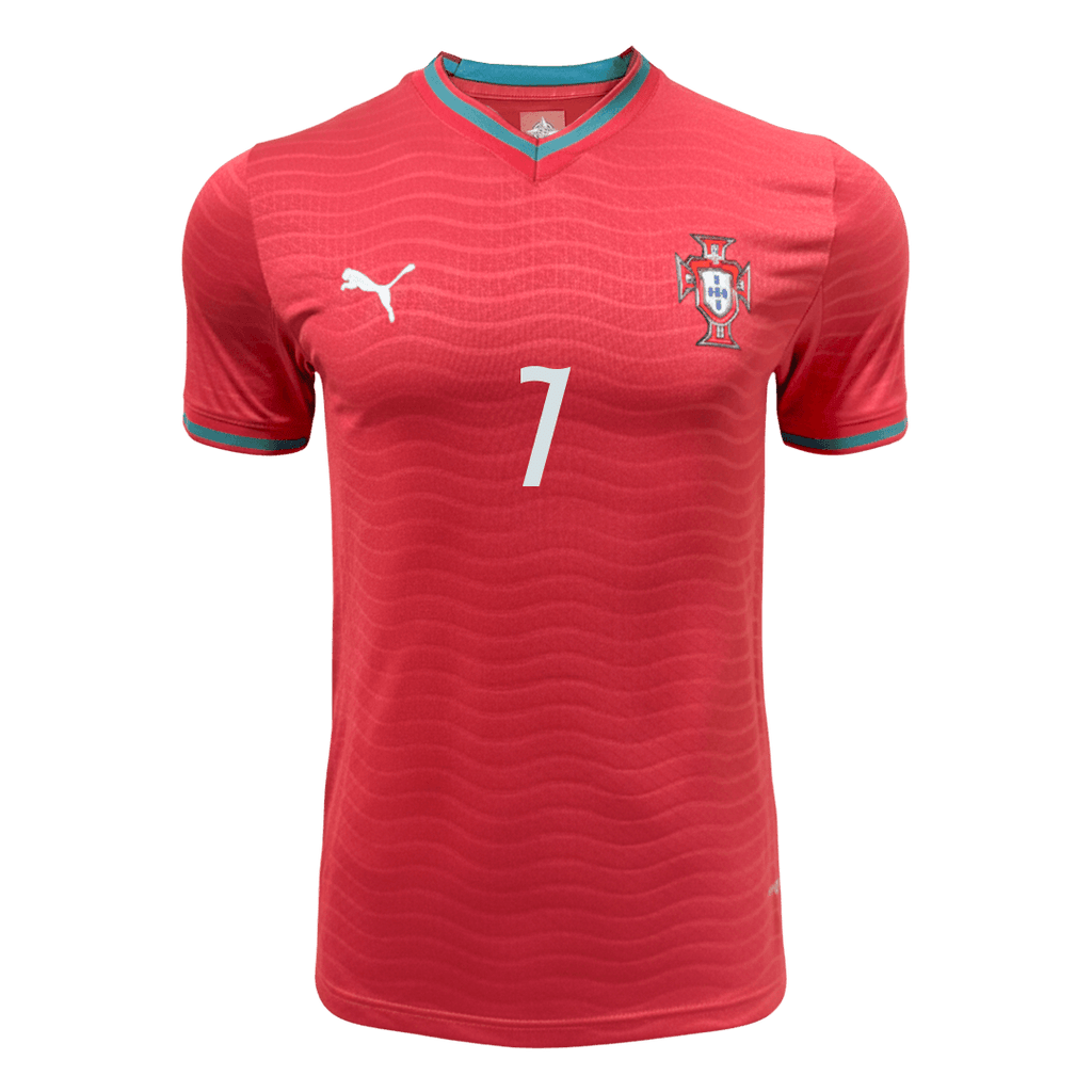 Ronaldo 7 - Portugal Home World Cup 2026 - Player Version ( Authentic )