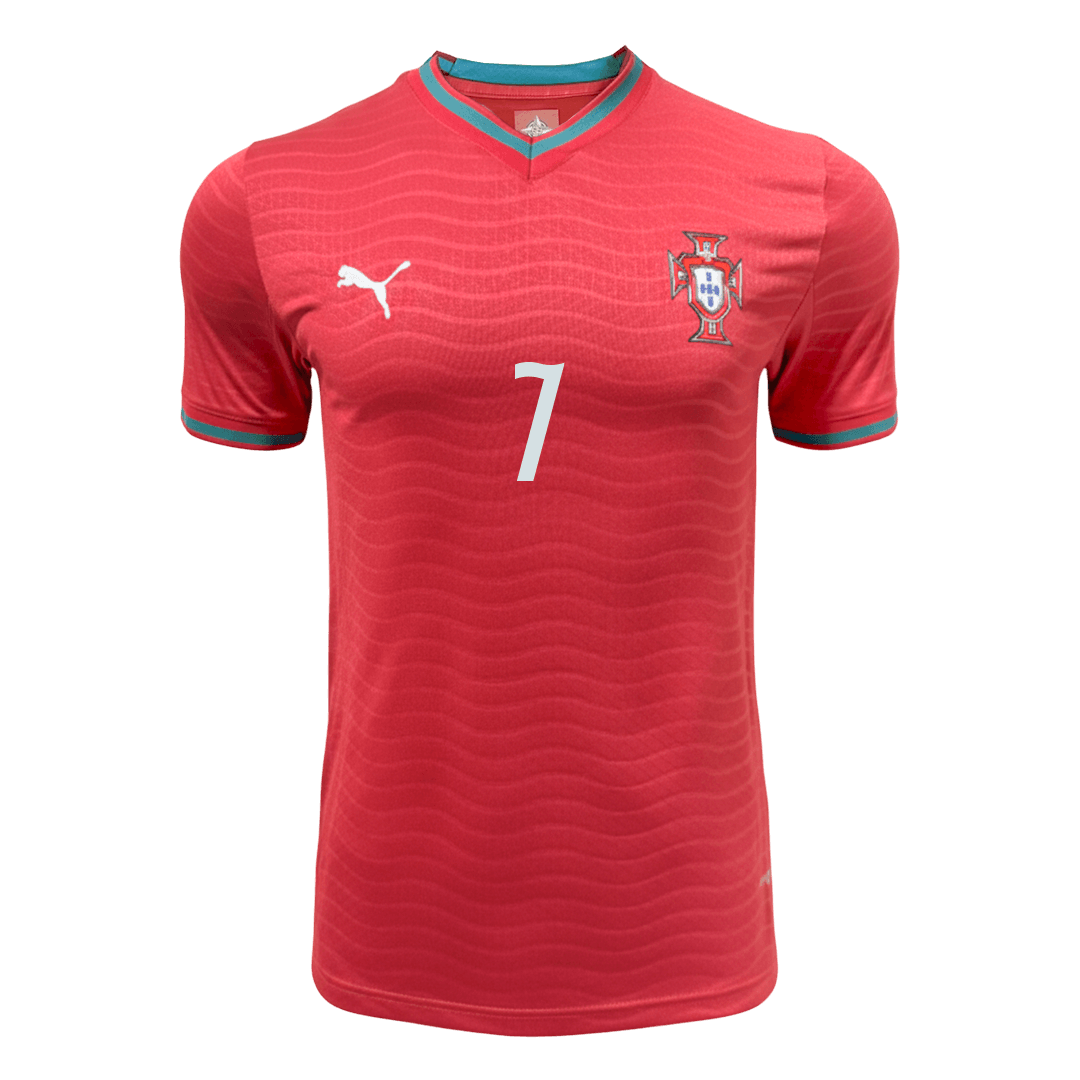 Ronaldo 7 - Portugal Home World Cup 2026 - Player Version ( Authentic )