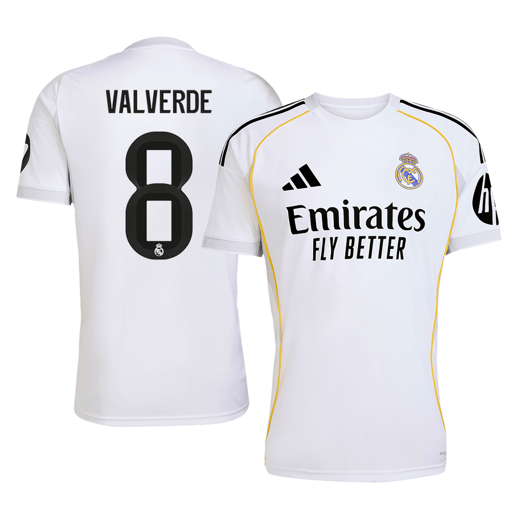 Valverde 8 - Merengues Home 2025/26 - Master Quality