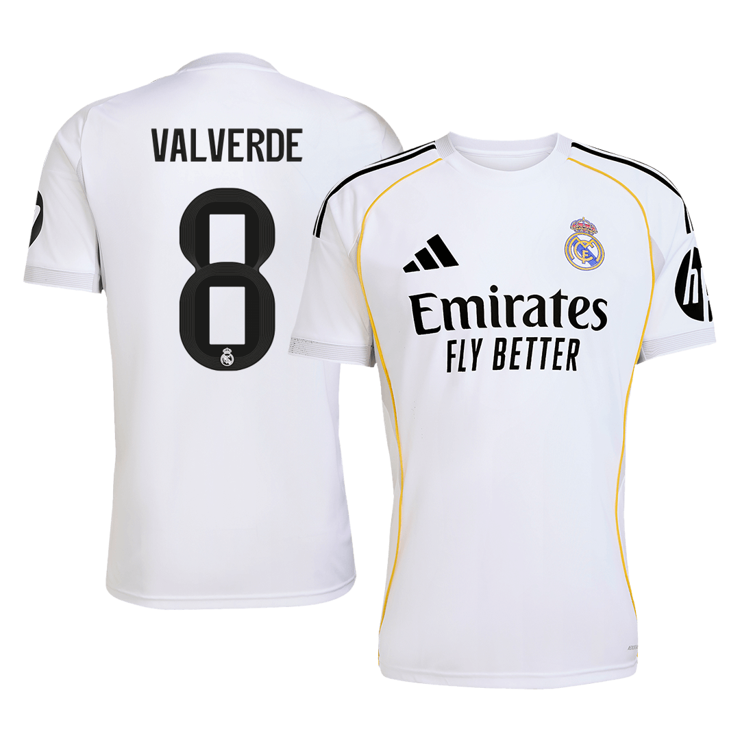Valverde 8 - Merengues Home 2025/26 - Master Quality