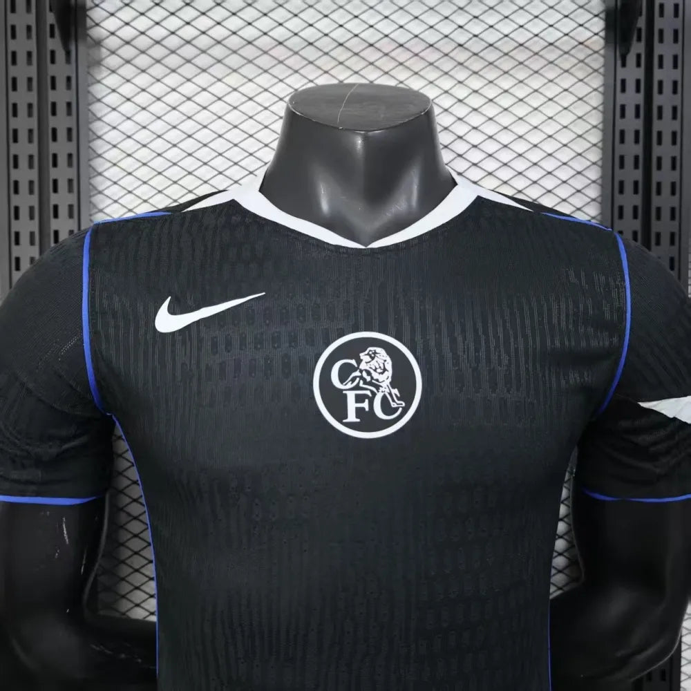 Chelsea Third Black 2025/26 - Player Version Quality (DRY-FIT ADV EDITION)