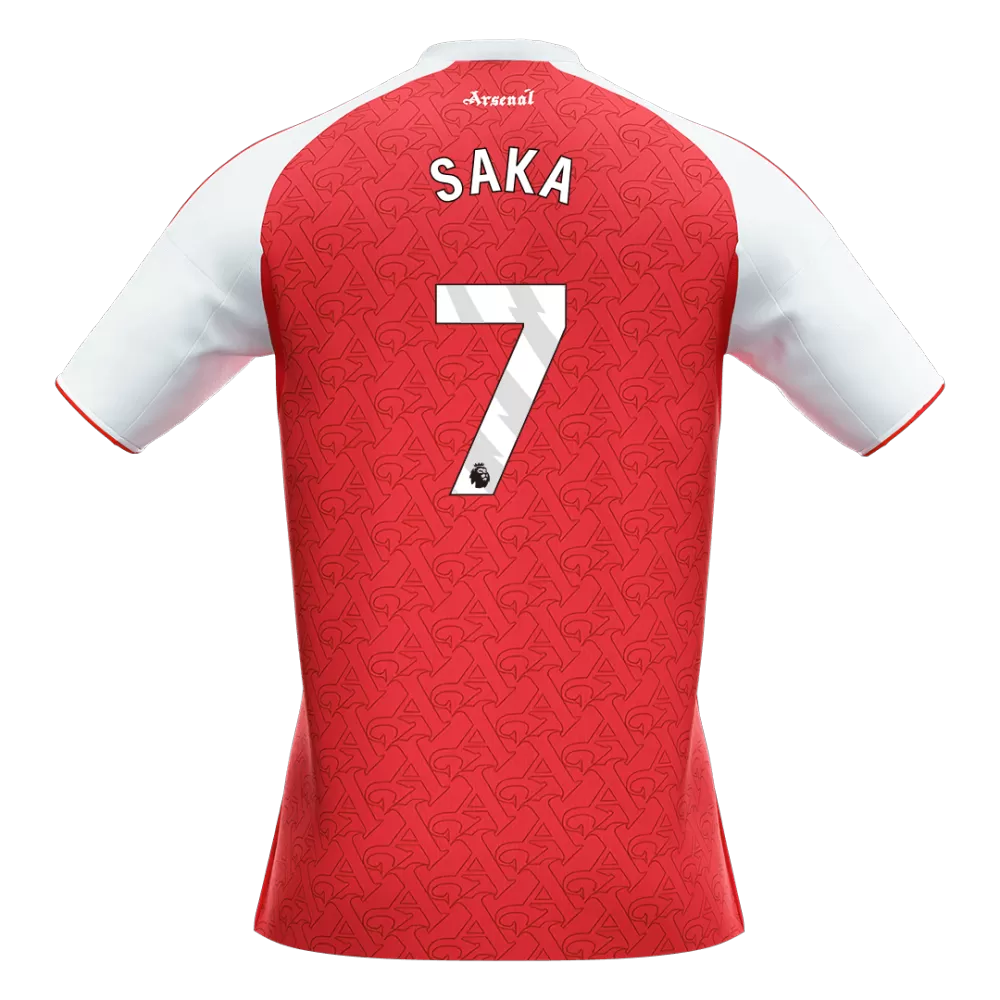 Saka 7 - Gunners Home 2025/26 - Master Quality