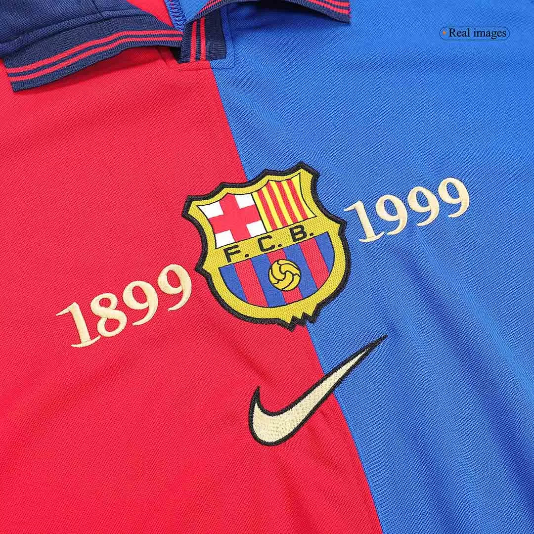 1999 FCB Home 100 years Anniversary Fullsleeves Retro Jersey - Original Quality