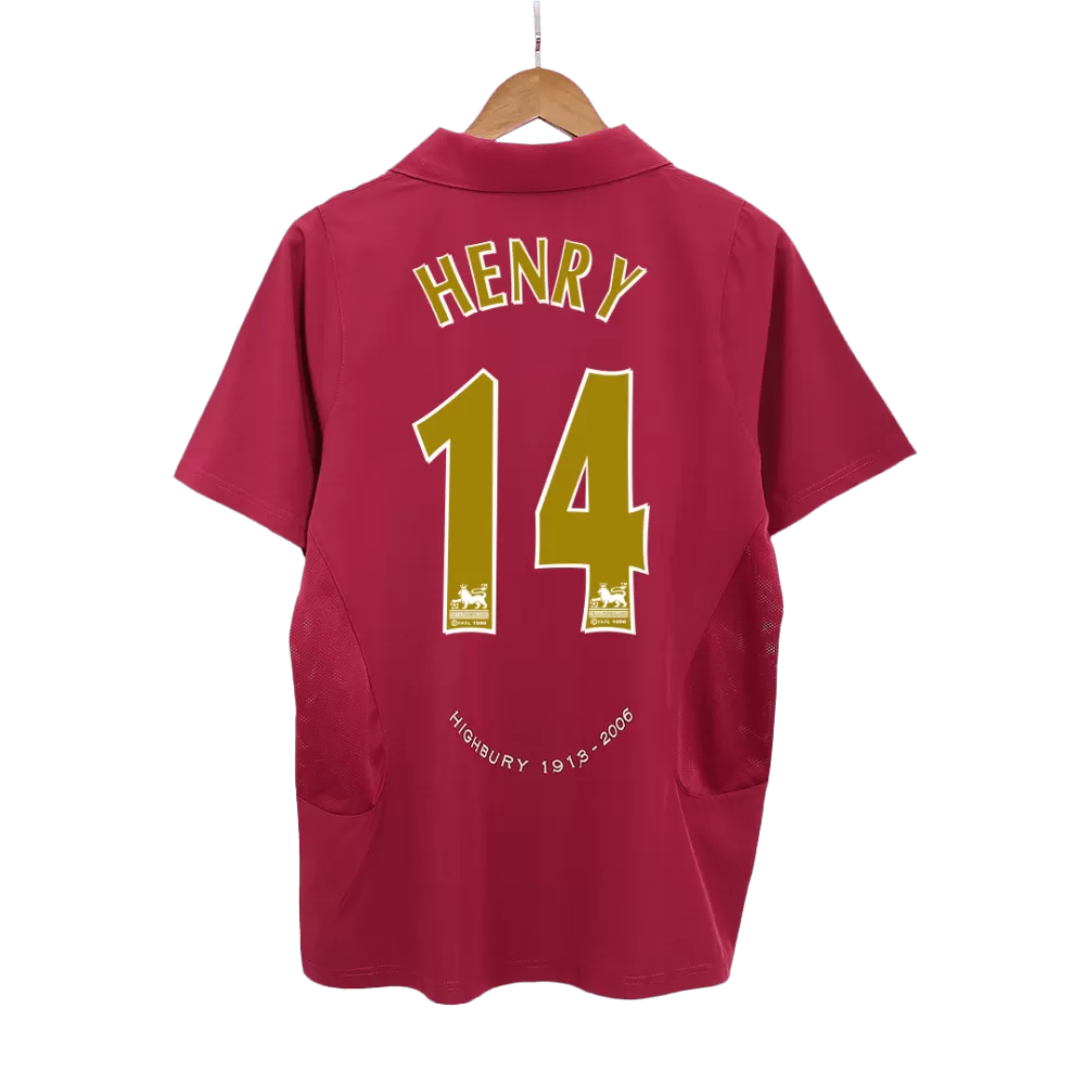 Henry 14 - 2005/06 Gunners Home Jersey - Retro