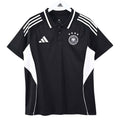 Germany Black Polo (White Lines) - (Superior Quality)