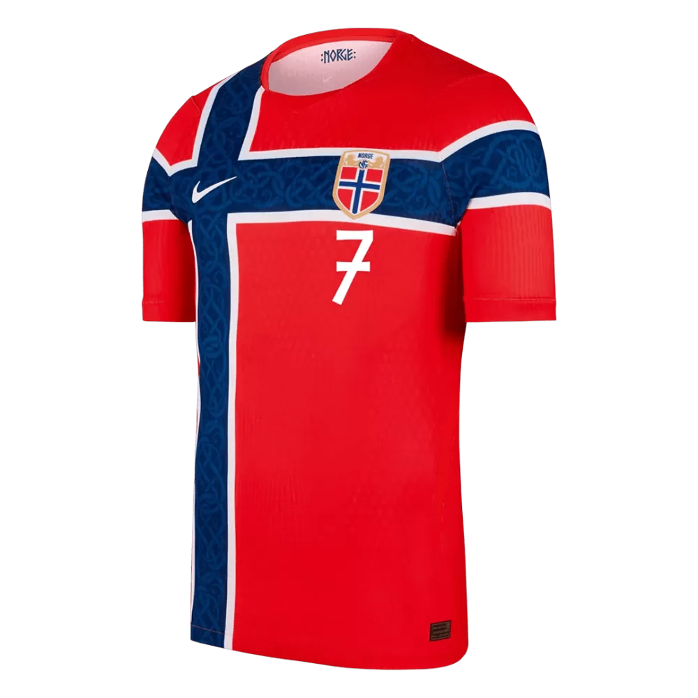 Sorloth 7 - Norway Home World Cup 2026 - Player Version (Authentic)
