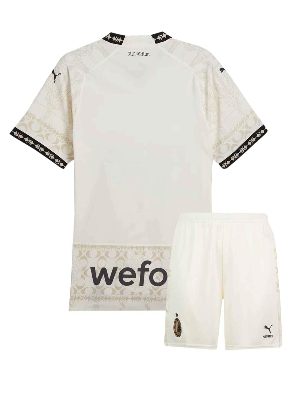 AC Milan x Pleasures Fourth Cream Kit - 2024/25
