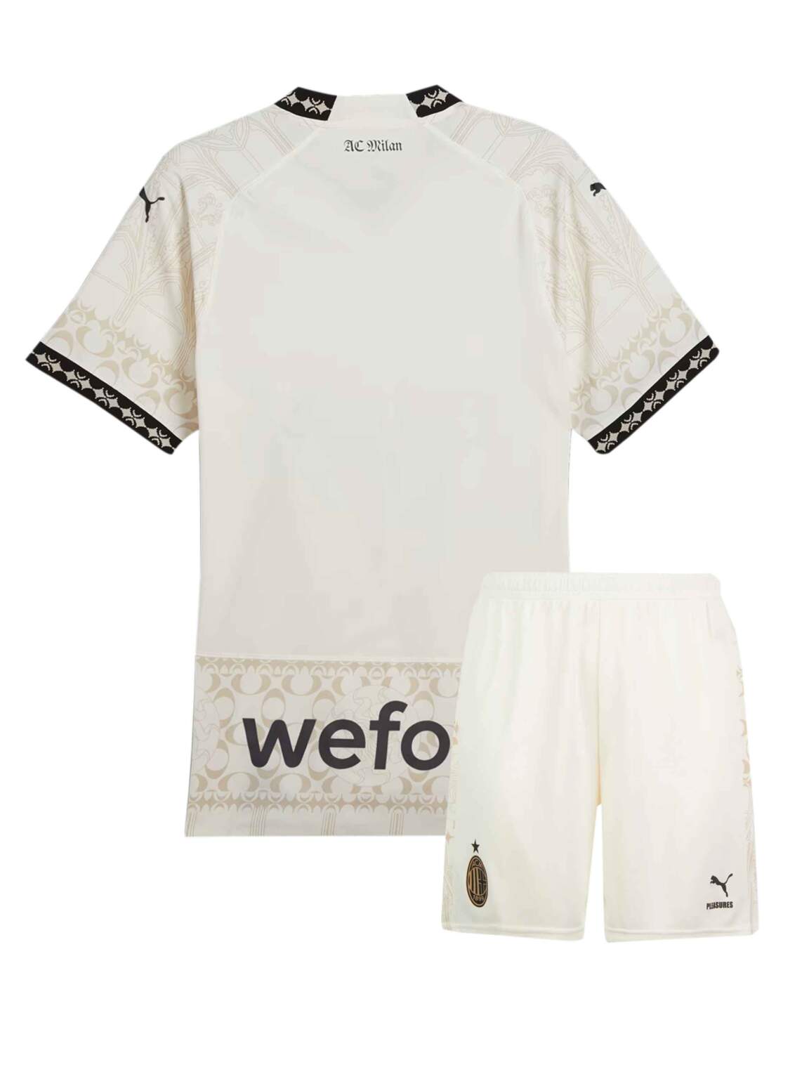 AC Milan x Pleasures Fourth Cream Kit - 2024/25