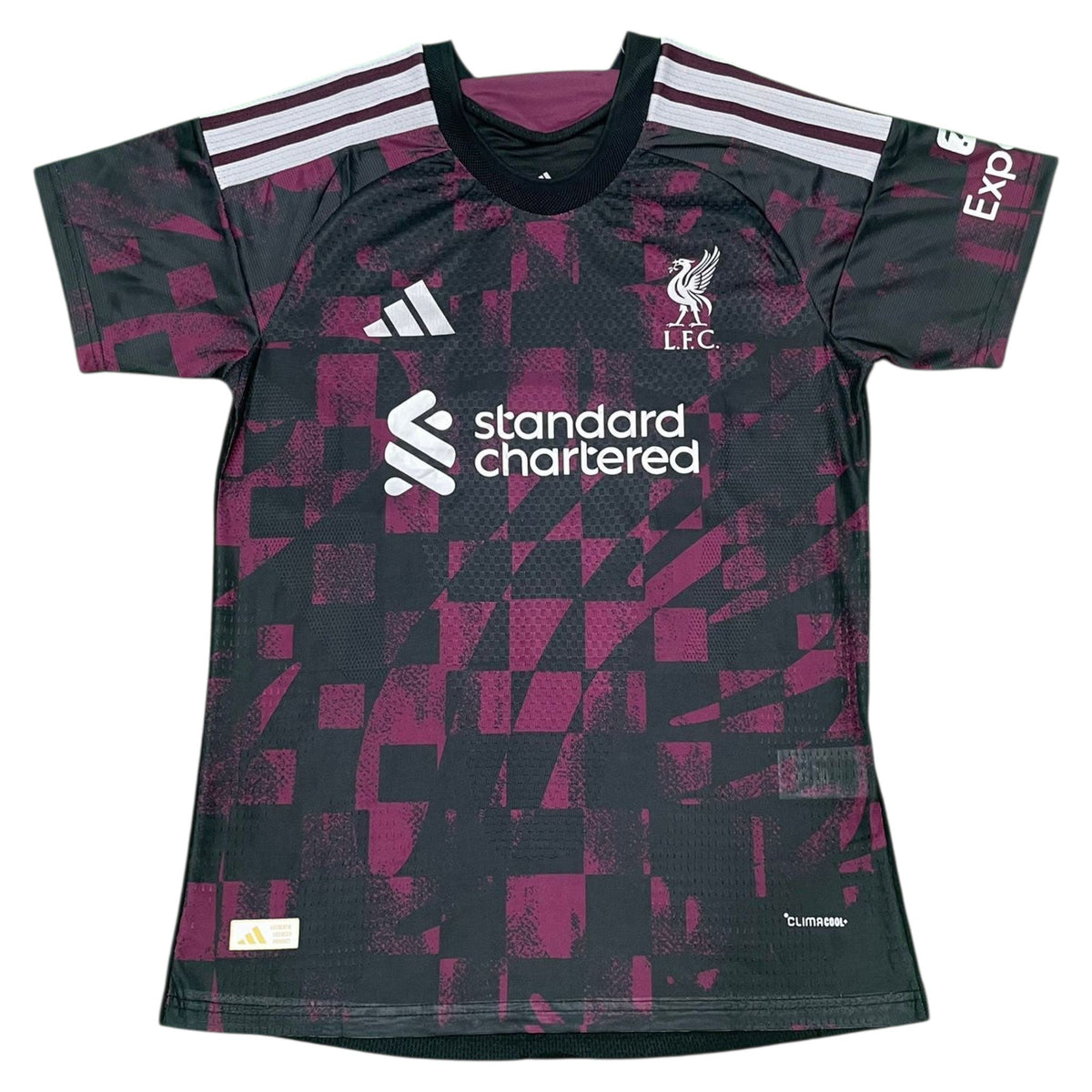 Liverpool Third Black/Pink 2026/27 - Player Version Quality