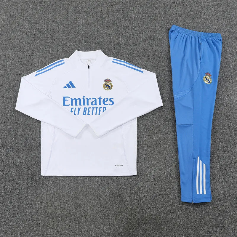 Merengues White Training Tracksuit 2025/26