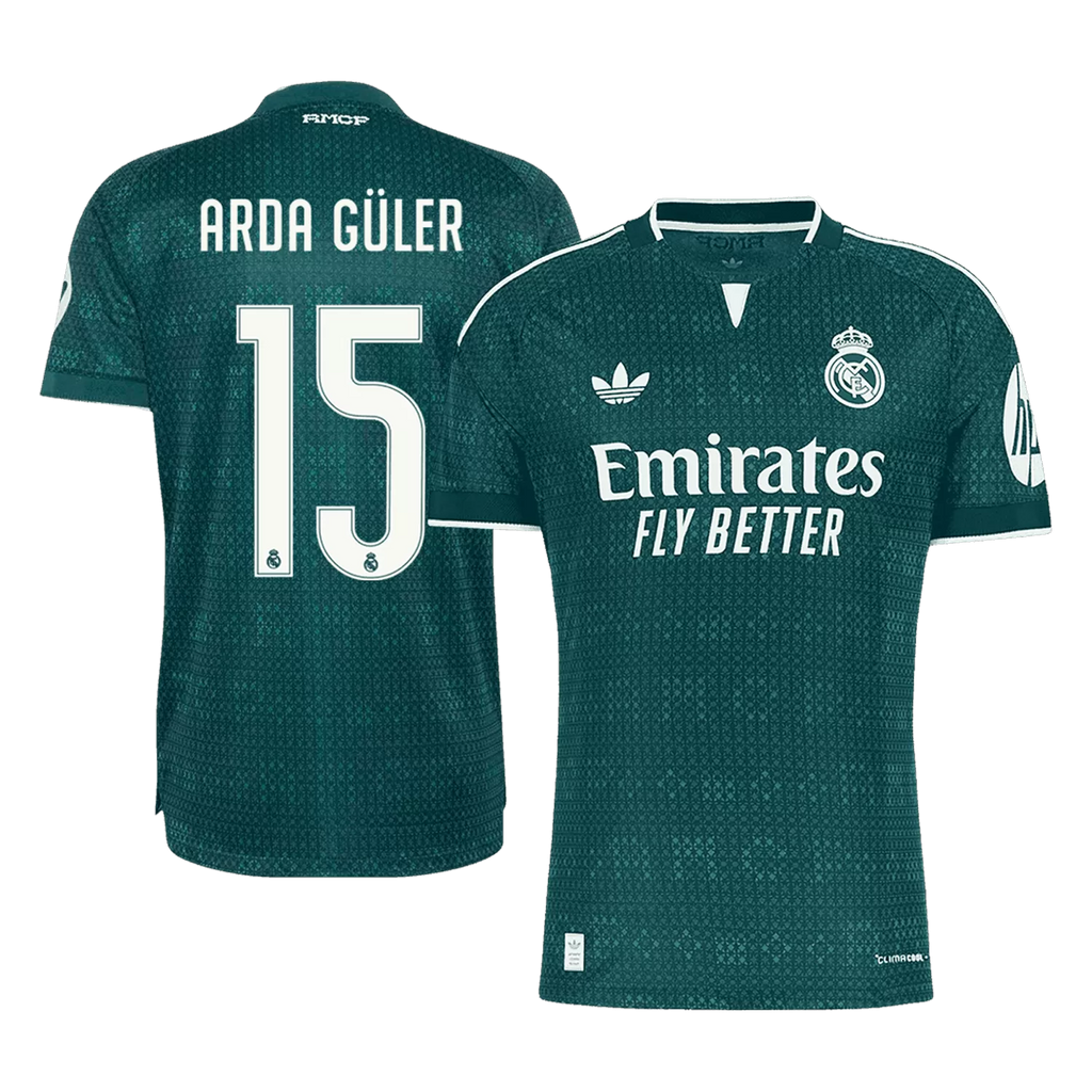 Arda Guler 15 - Merengues Away 2026/27 - Player Version Quality