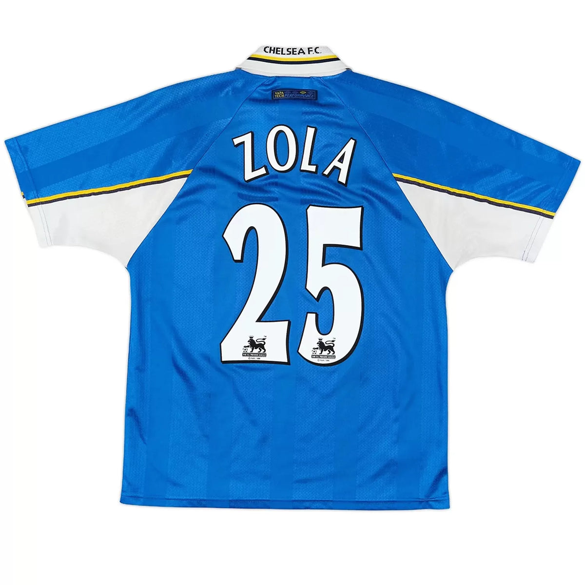 Zola 25 - 1997/99 Chelsea Home Jersey - Retro