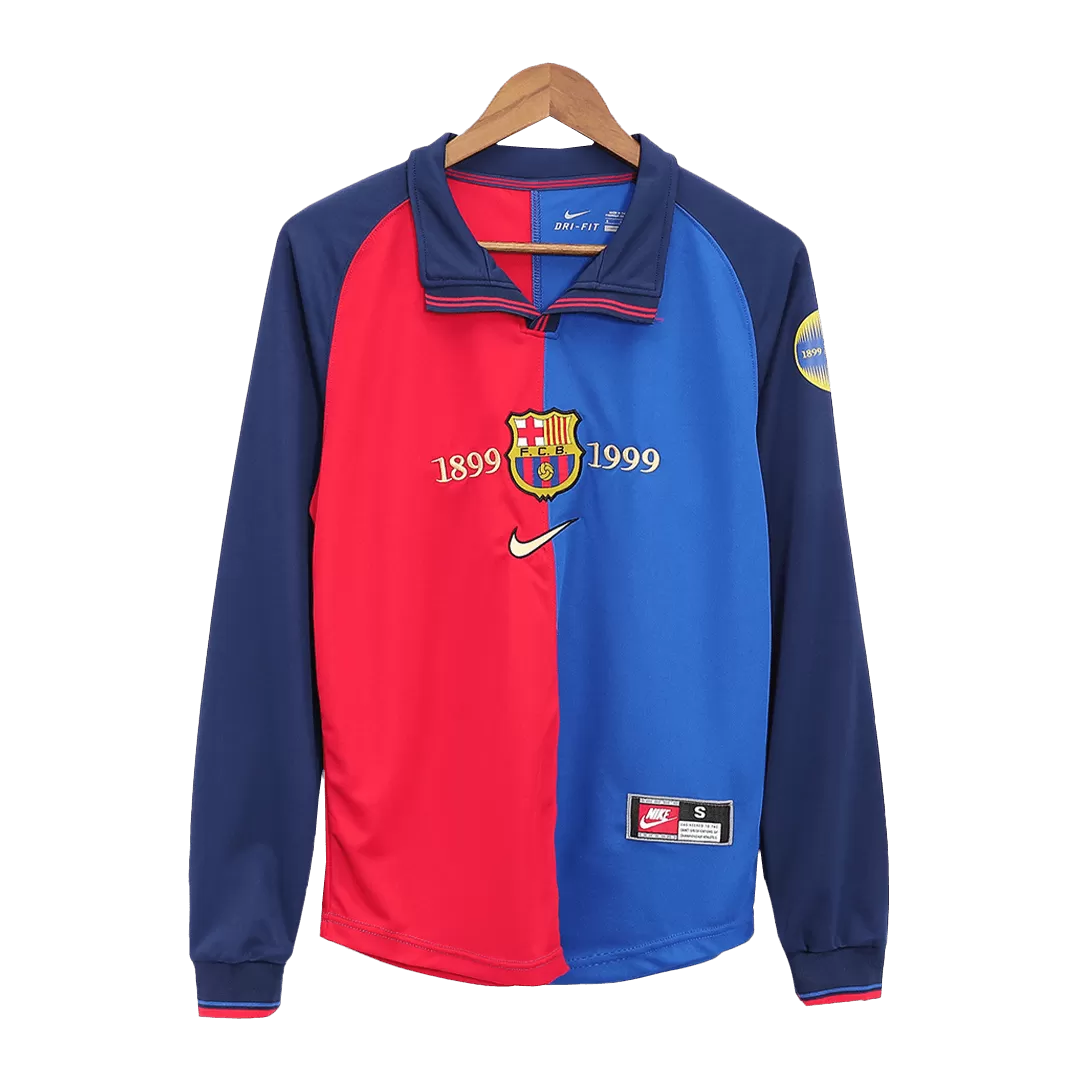 1999 FCB Home 100 years Anniversary Fullsleeves Retro Jersey - Original Quality