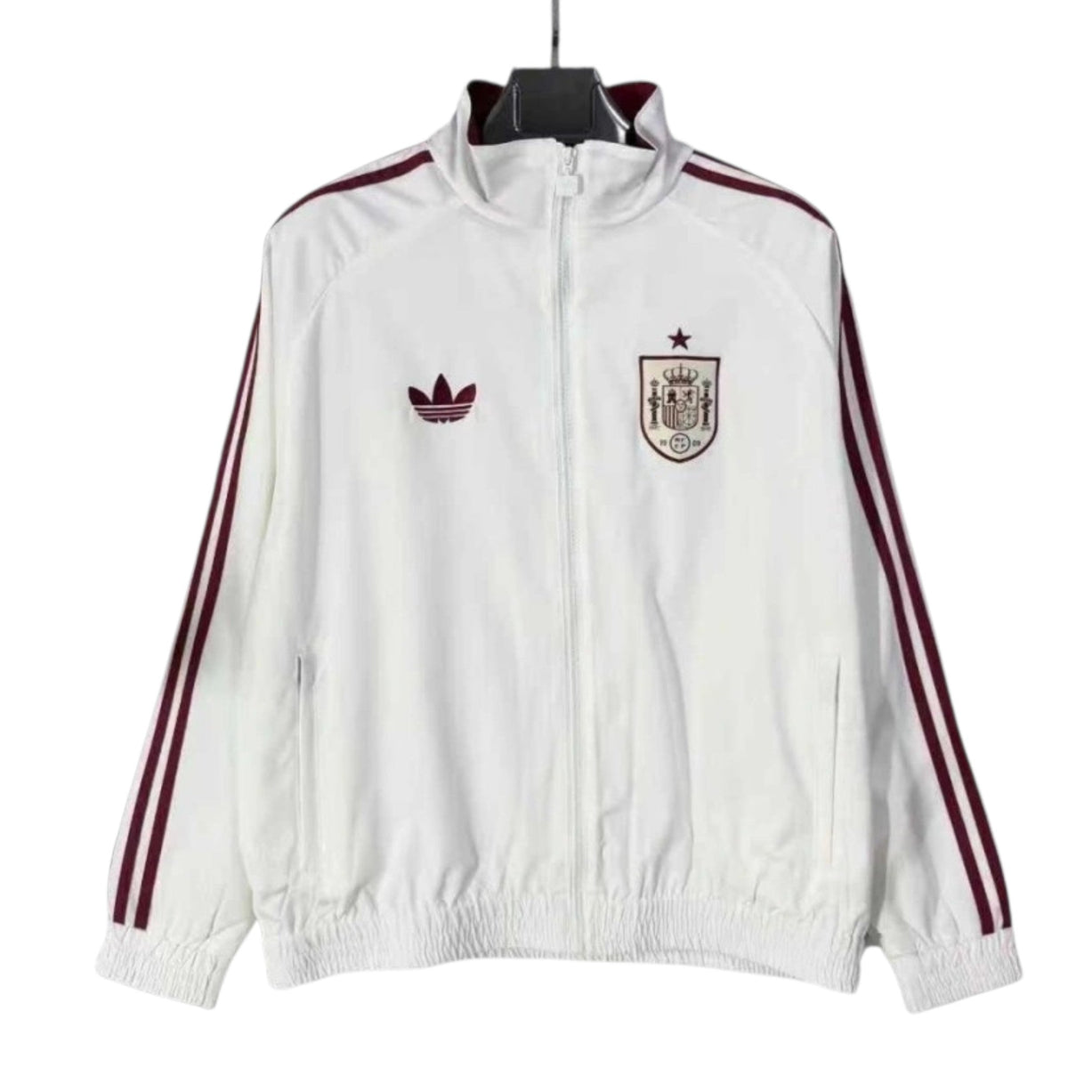 Spain White Windbreaker Jacket 2026 (Superior Quality)