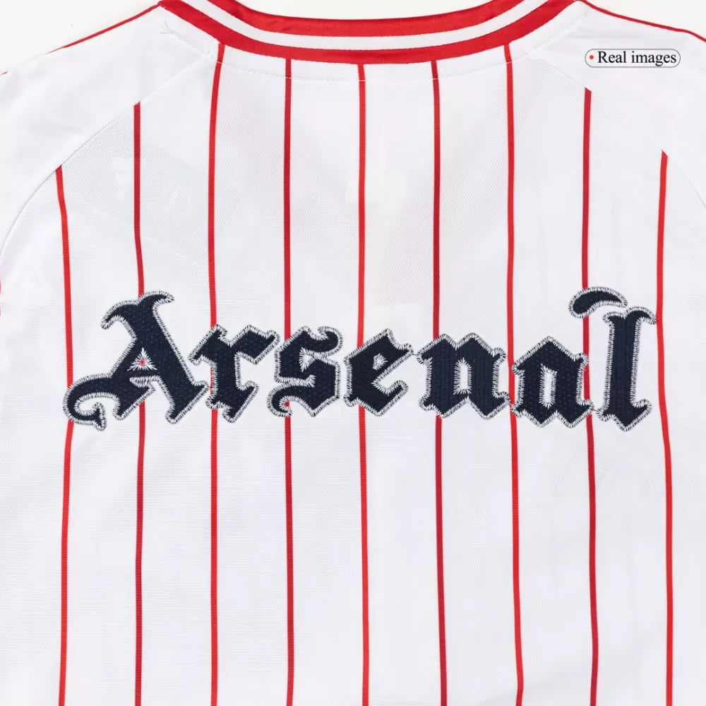 Gunners US Baseball White 2025/26 - Master Quality