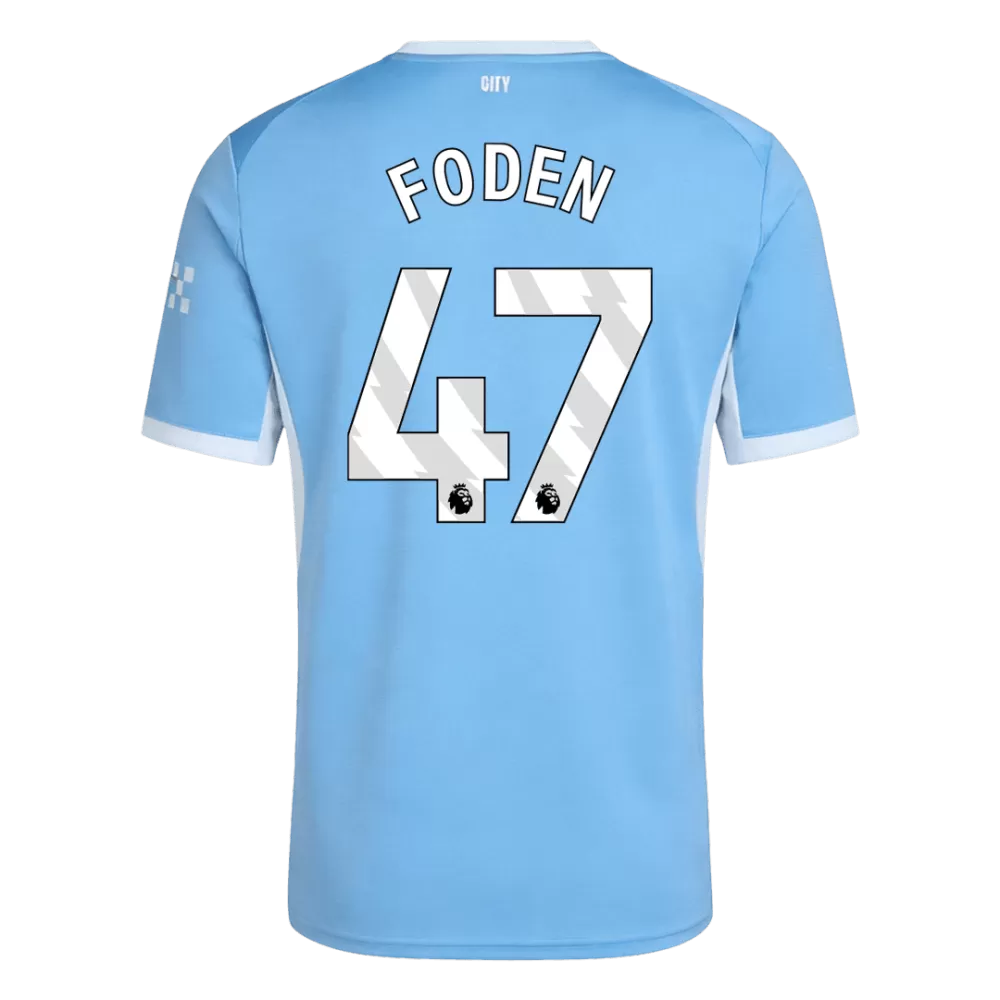 Foden 47 - Manchester City Home 2026/27 - Master Quality (PL Font)