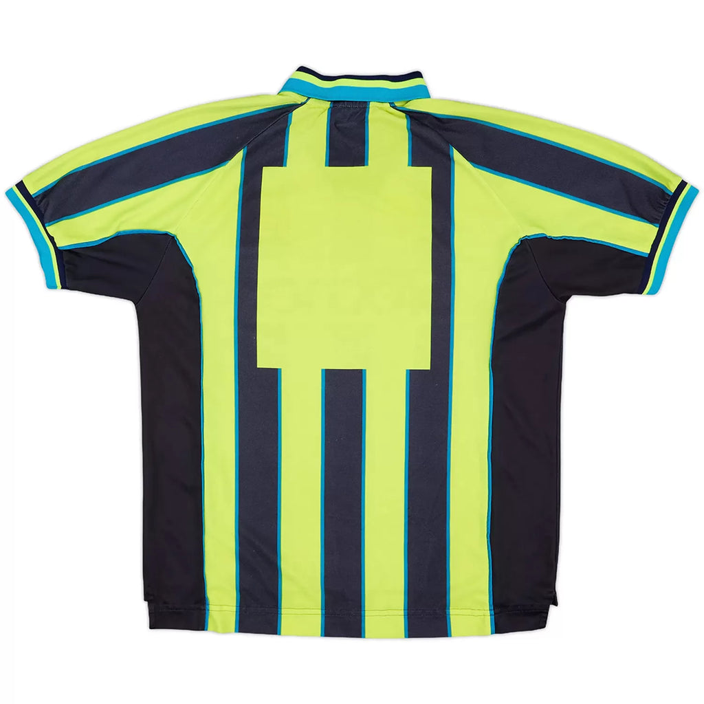 1998/99 - Manchester City Away Black/Neon Jersey - Retro