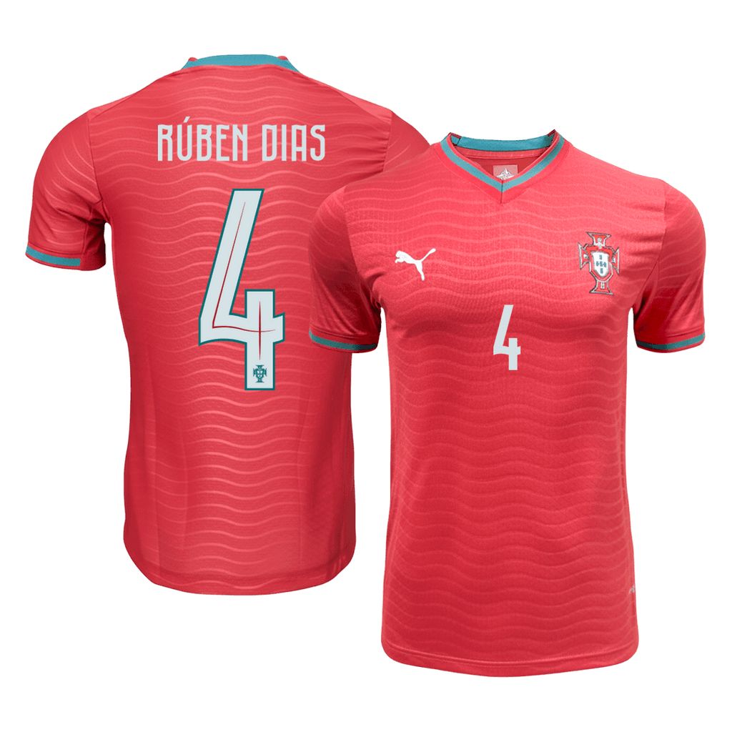 Ruben Diaz 4 - Portugal Home World Cup 2026 - Player Version ( Authentic )