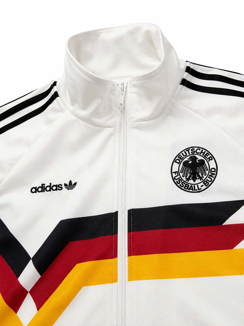 Germany White 1990 Retro Windbreaker Jacket 2026 (Superior Quality)