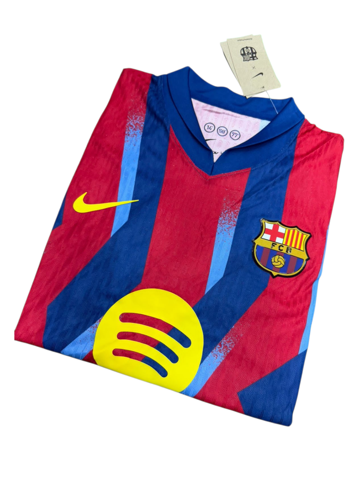 FCB Fourth 'El Classico' Jersey 2025/26 - Player Version Quality