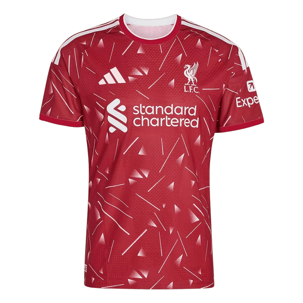 Writz 7 - Liverpool Home 2026/27 - Player Version Quality (UCL Font)