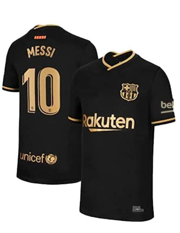 Messi 10 - FCB Away Black 2020/21 - Master Quality