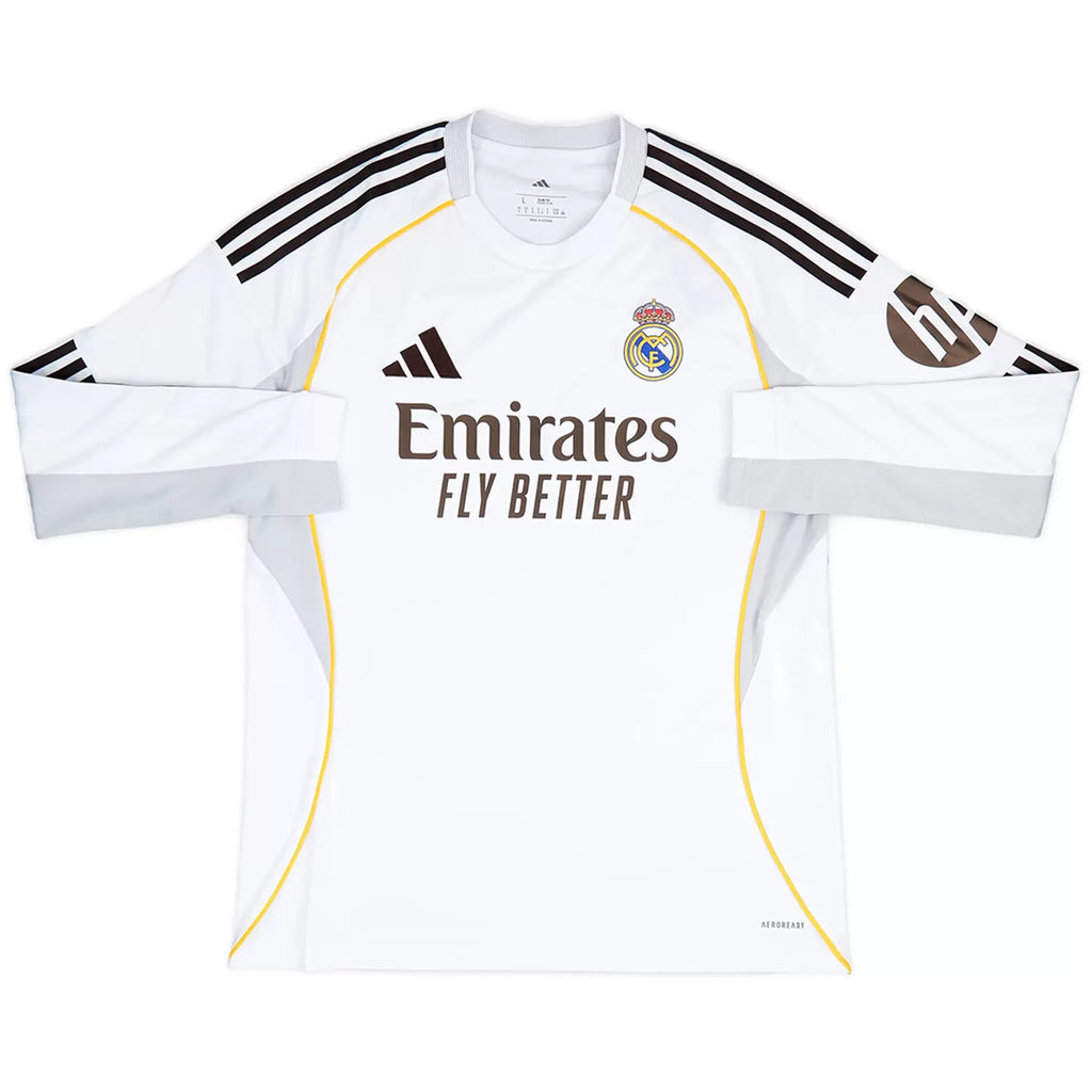 Real Madrid Home Fullsleeves 2025/26 - Master Quality
