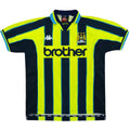 1998/99 - Manchester City Away Black/Neon Jersey - Retro