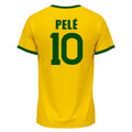 Pele 10 - 1970 Brazil Home Jersey - Retro ( Original Quality )
