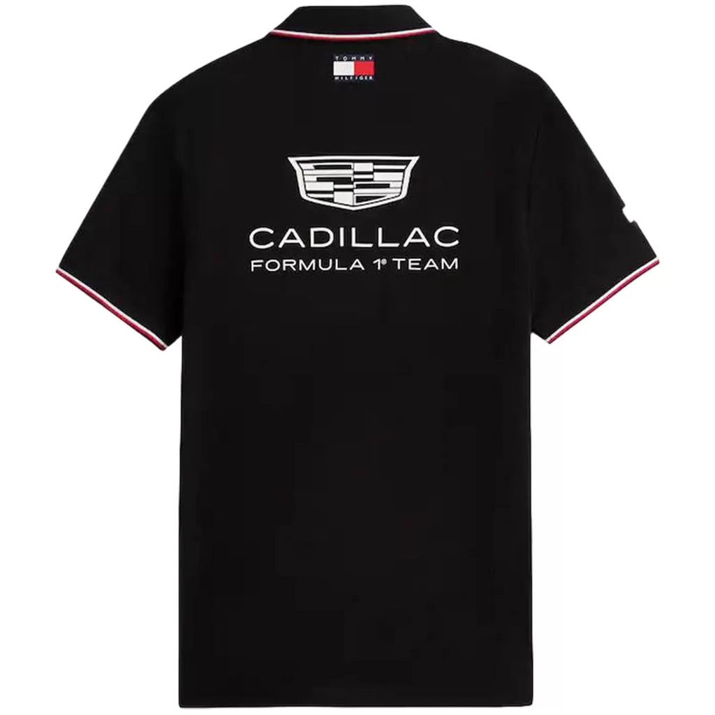 Cadillac Racing F1 Black Polo - (Superior Quality)