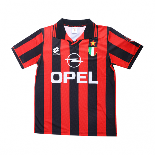 1996/97 AC Milan Home Jersey - Retro