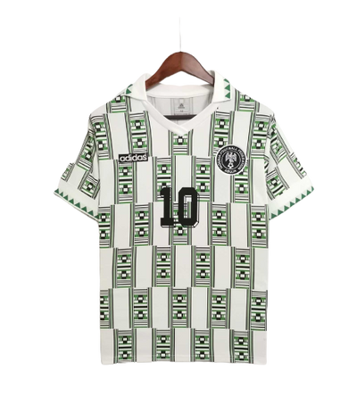 Okocha 10 - 1994 Nigeria Home Jersey - Retro (Authentic)