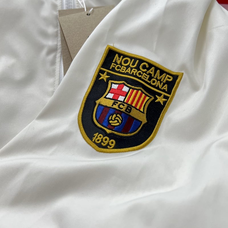 FCB White 1899 Retro Windbreaker Jacket 2025/26